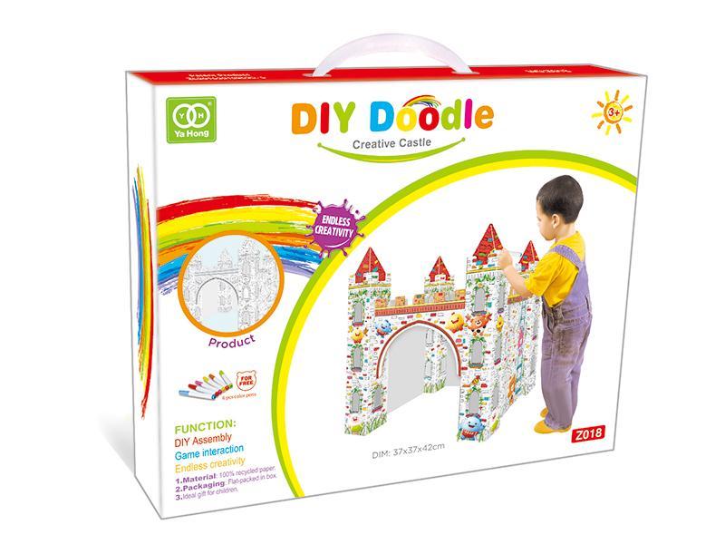 Graffiti  Castle (Can Besmear Erasable)