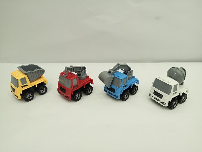 Pull Back Engineering Truck