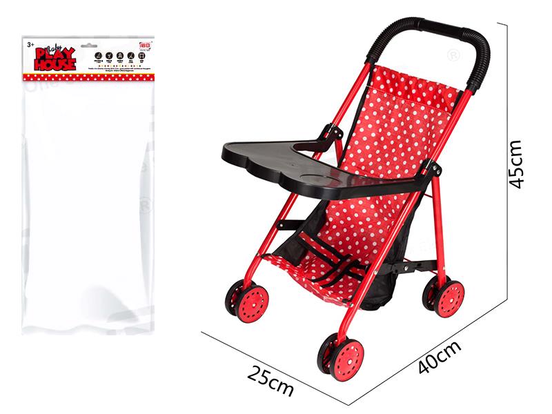 Baby Stroller With Dinner Plate