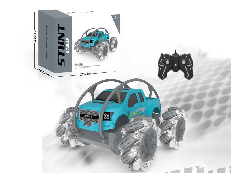 Stunt Turn Over Side Driving