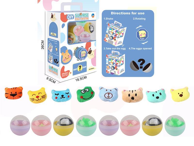 Diy Egg Twisting Machine (Cartoon Plush Toys)