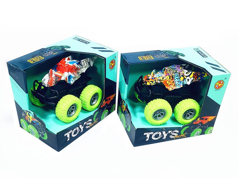 Dual Friction Stunt Car With Clutch