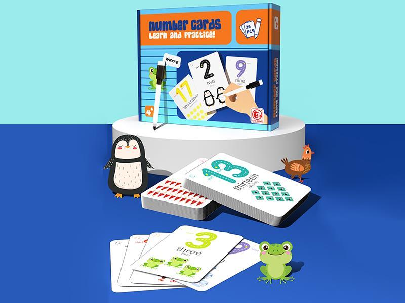 Number Cards(Learn And Practice)26PCS