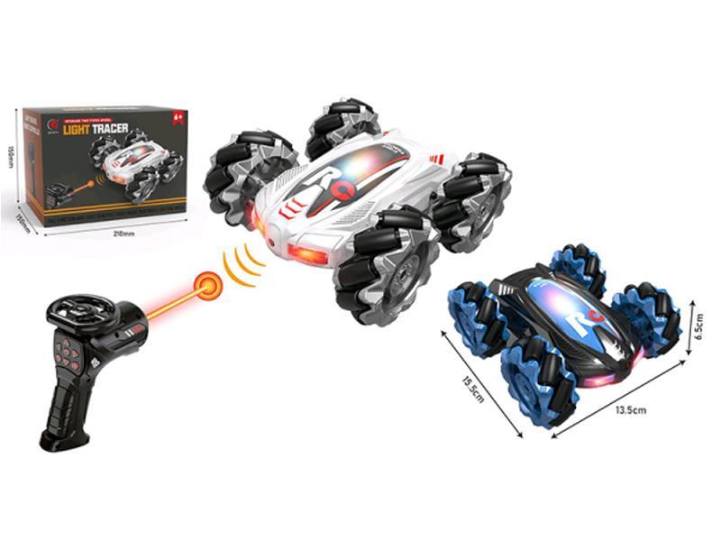 R/C Double Sided Stunt Car With Light Tracing