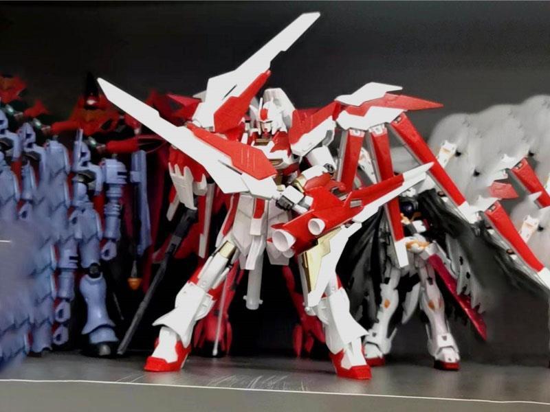 The Courageous Red Bull Standard Edition Assembly Model Gundam Model