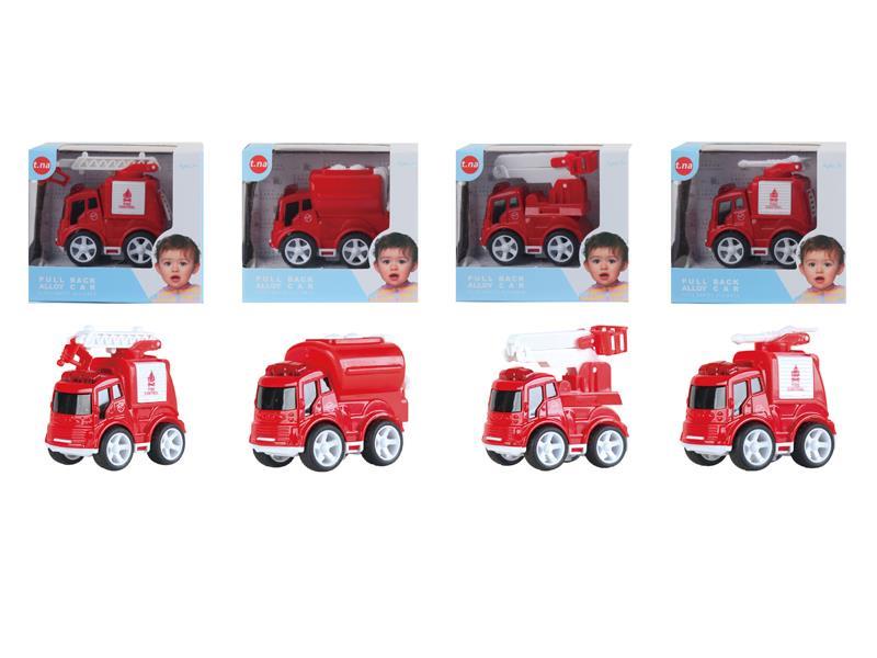 Q Version Alloy Fire Friction Truck