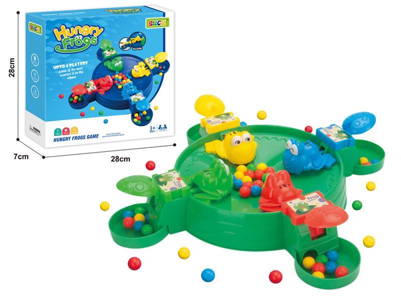 The Frog For Four Eats Beans