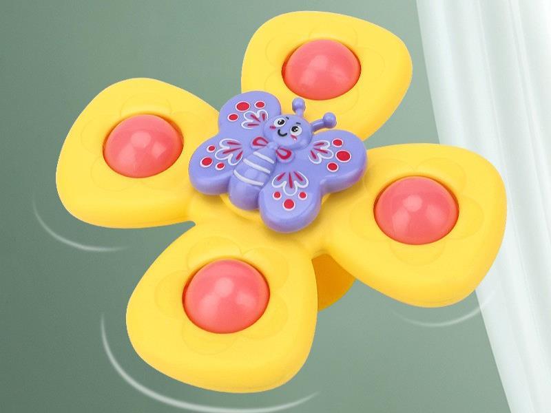 Cartoon Insect Sucker Spinner Toy