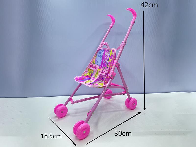 Plastic Baby Stroller Toy