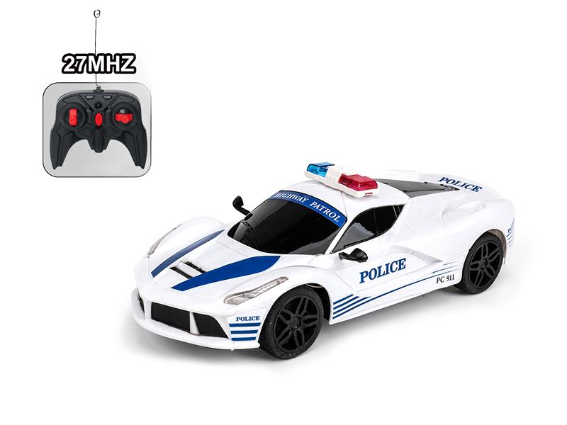 1:16 Ferrari 4-Channel Remote Control Police Car