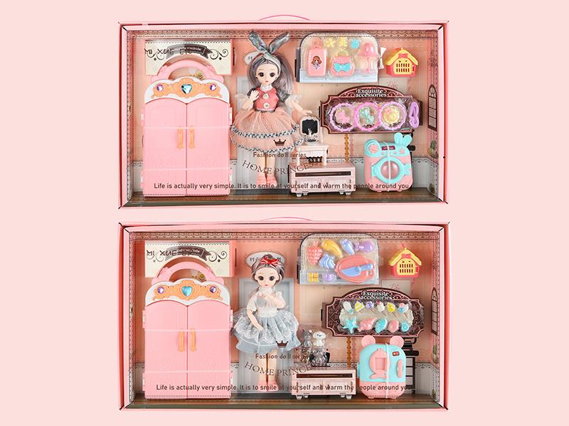 30cm Fashion Doll Wardrobe Adornment Toys Set