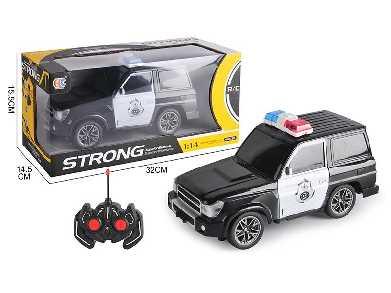 1:14 LC41 4-Channel Remote Control Off-Road Police Car