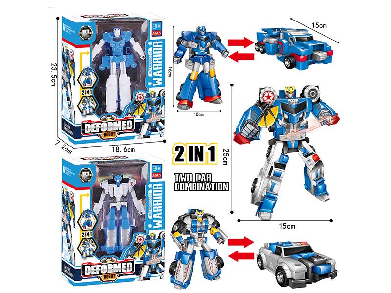 Transformation Police Car Robot