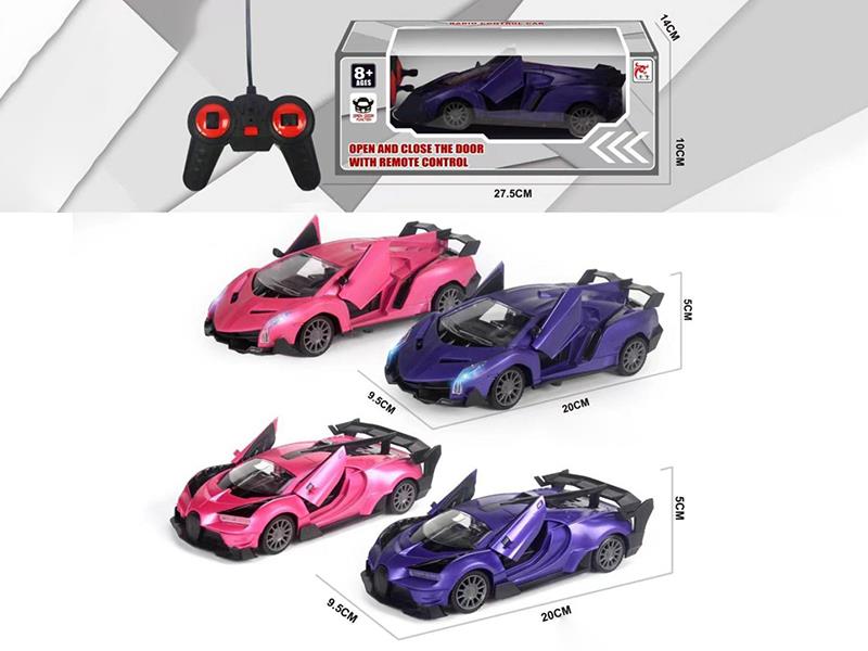 27Mhz 1:24 5-Channel Remote Control One Button Door Opening Simulated Sports Car(Not Including Batteries)