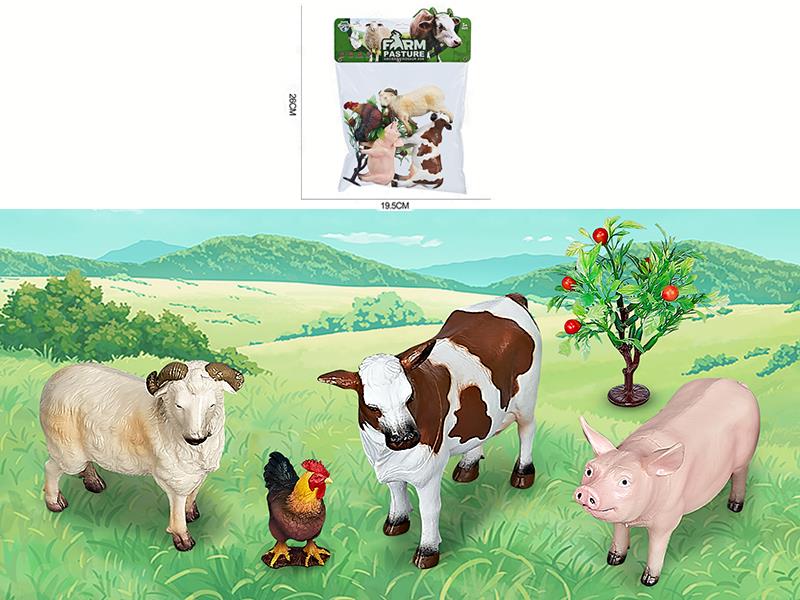 Farm Animals Set(4 Animals)