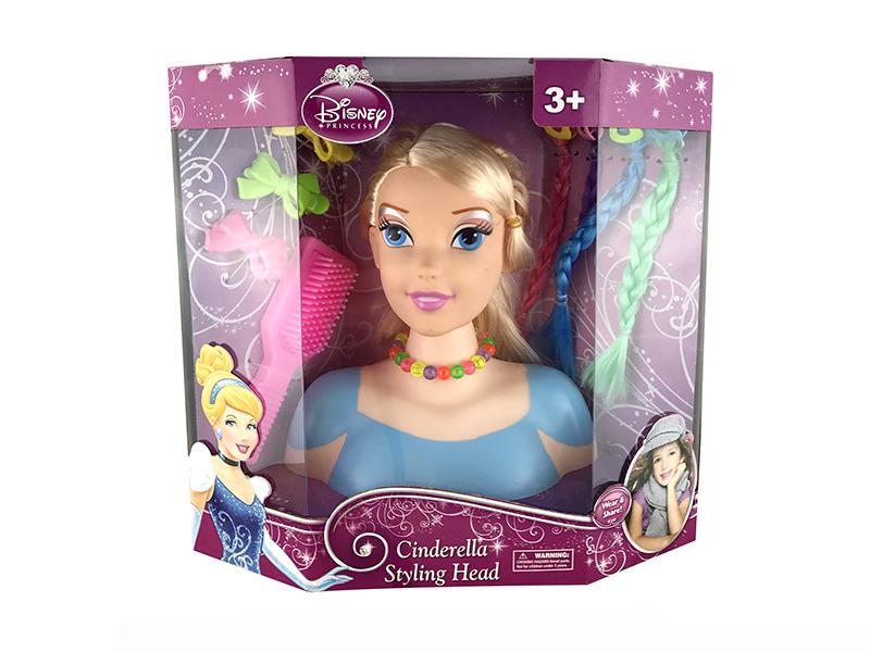 Bust barbie makeup head