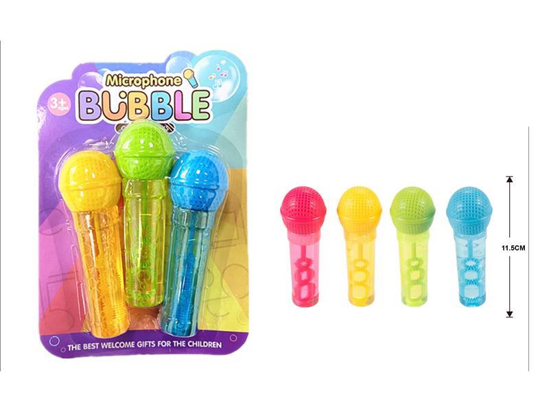 3PCS Small Microphone Bubble Stick