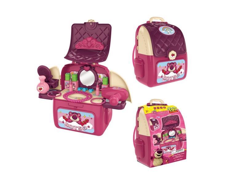 Disney Pixar Strawberry Bear Beauty Toy Backpack