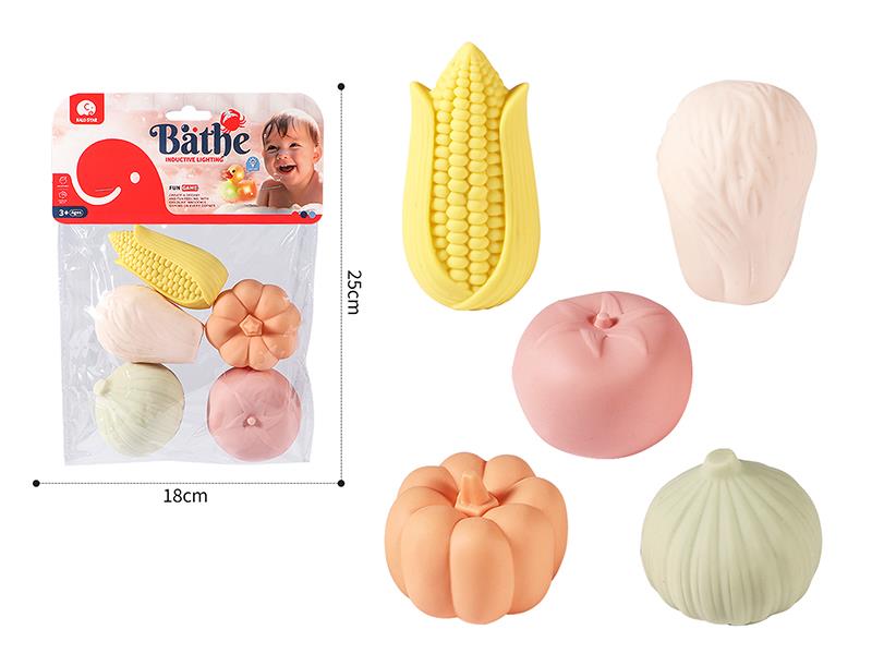 Wheat Straw Material Vinyl Vegetable Toys