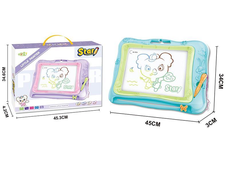 Outsize Magnetic Black And White Writing Board