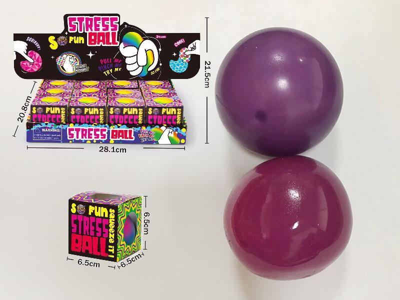 6CM Squeeze Ball Stress Relief Toys 12PCS