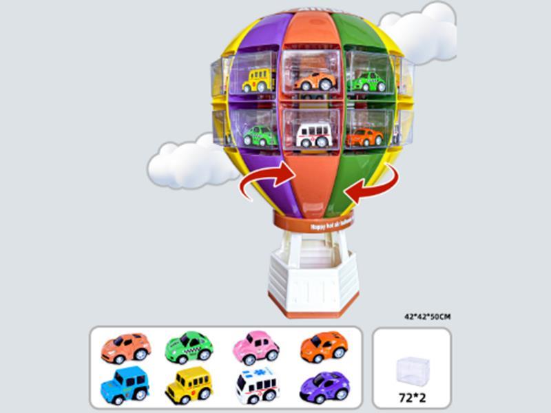 Pull Back Q Version Alloy Car