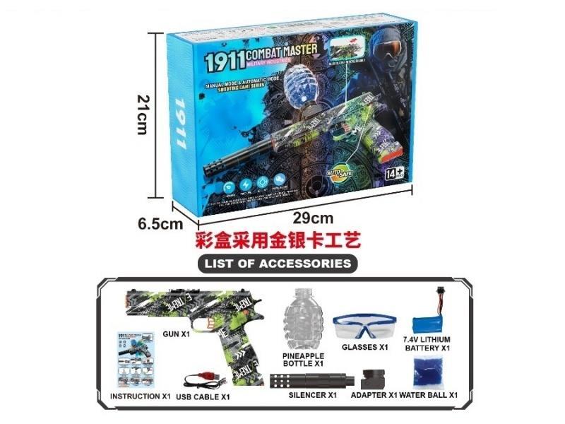 A 1911 Self-Contained Water Bomb Gun