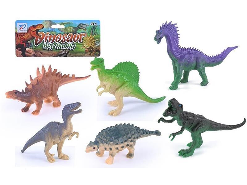 Solid Dinosaur Set