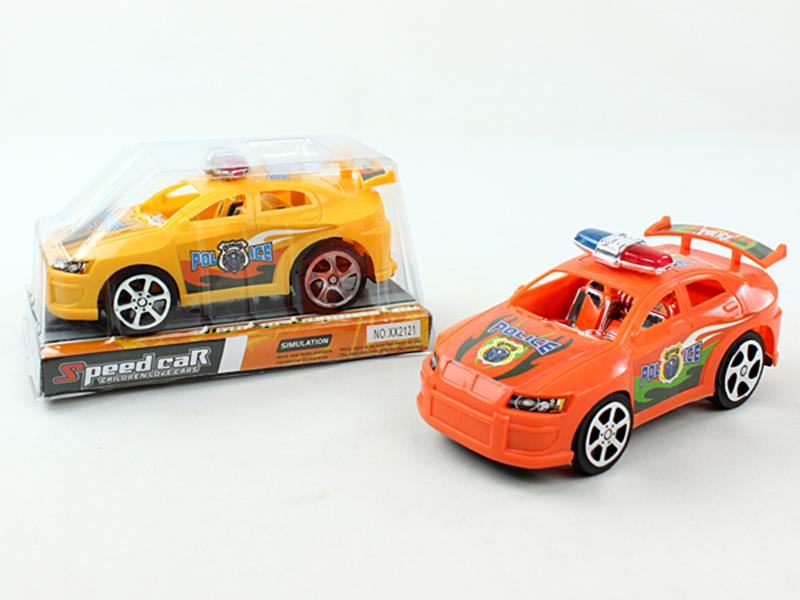Pull Back olice Car
