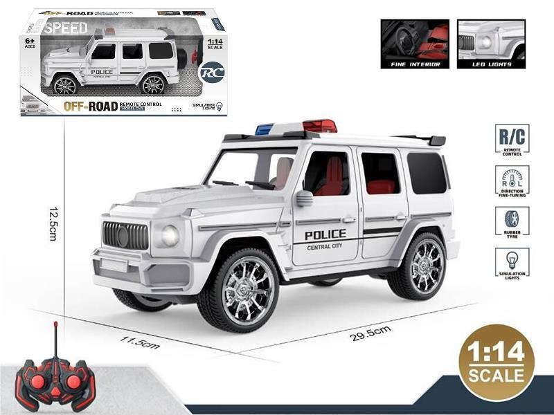 1:14 4-Channel Remote Control Car With Lights