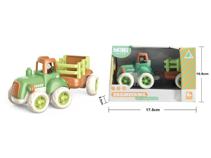 Double Friction Farmer Engineering Vehicle