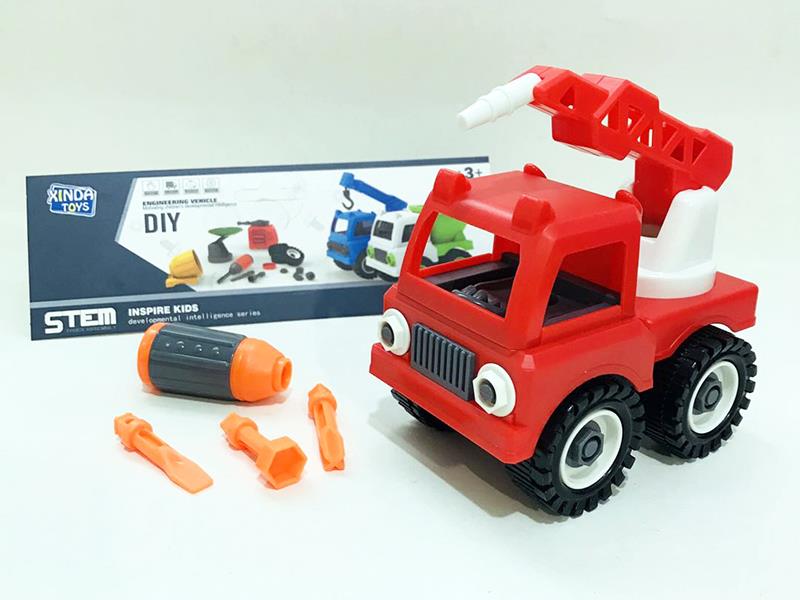 DIY Assembly Fire Engine Series