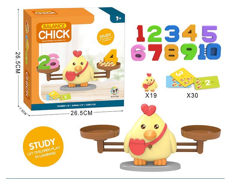Chick Balance Number Educational Toys