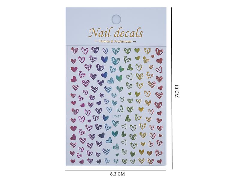 3D Laser Nail Stickers
