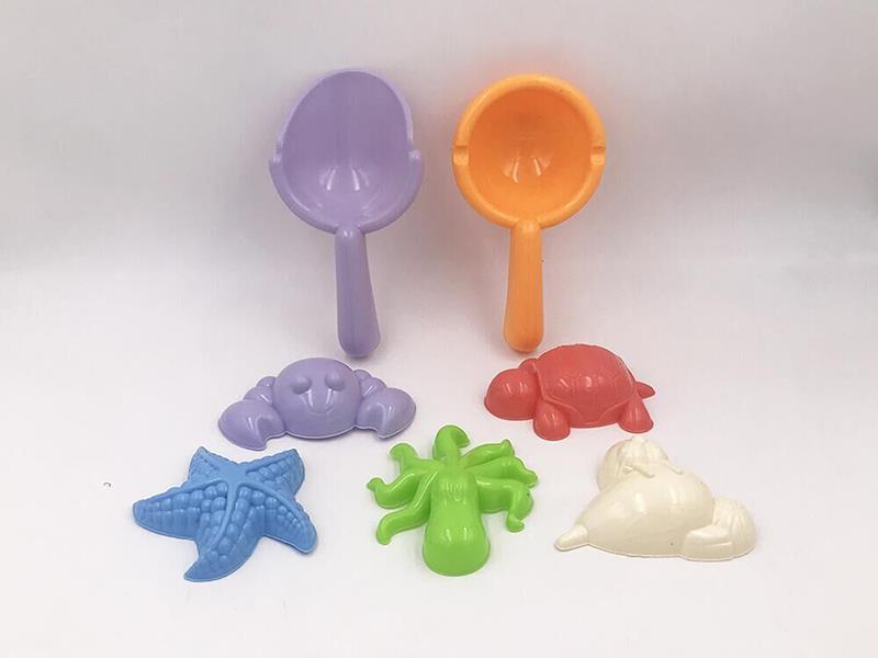 Sea Animal Sand Mold Set 7pcs