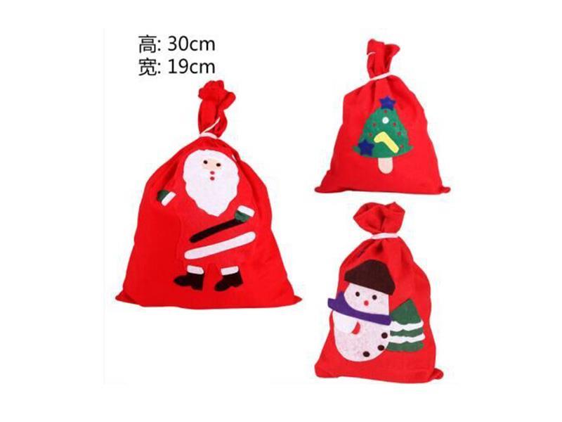 20*30CM Decal Bag Christmas Gift Bag