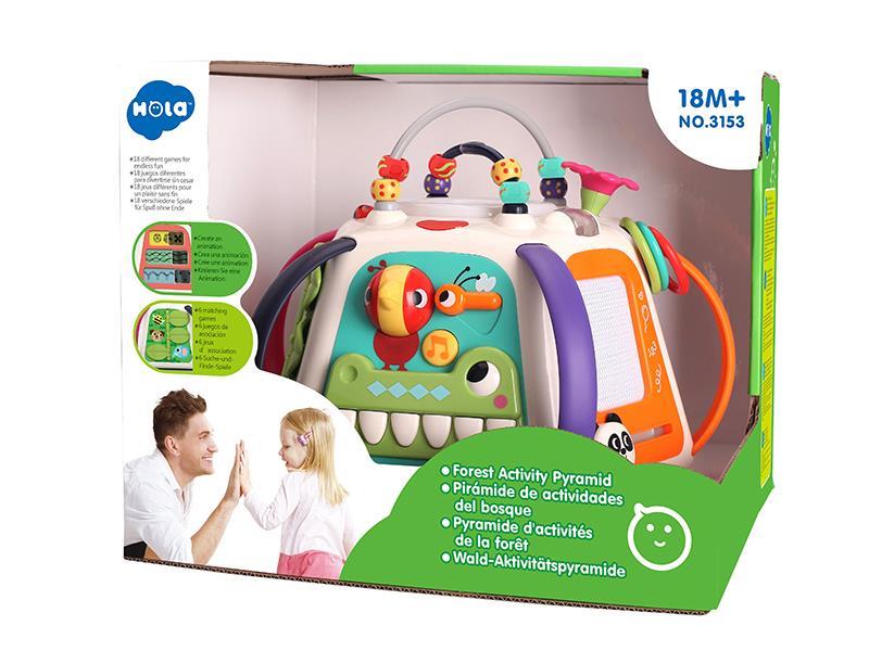 Forest Activity Pyramid(Light/Music/Moire Fringe /Game Combination)