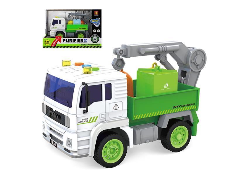 Friction Sanitation Truck With Sound-Light