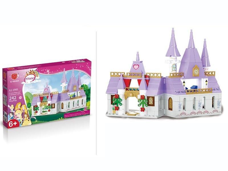Dreamy Ice Castle Building Blocks