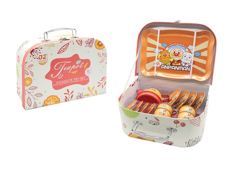 Tinplate Tea Set - Anpanman