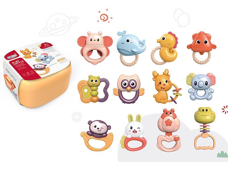 12pcs Baby Rattles