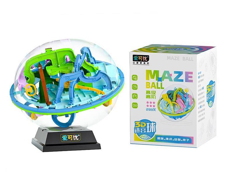 3D Maze Ball 299 Levels