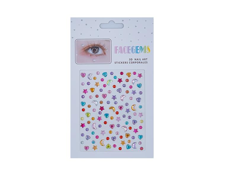 Face Gem Stickers