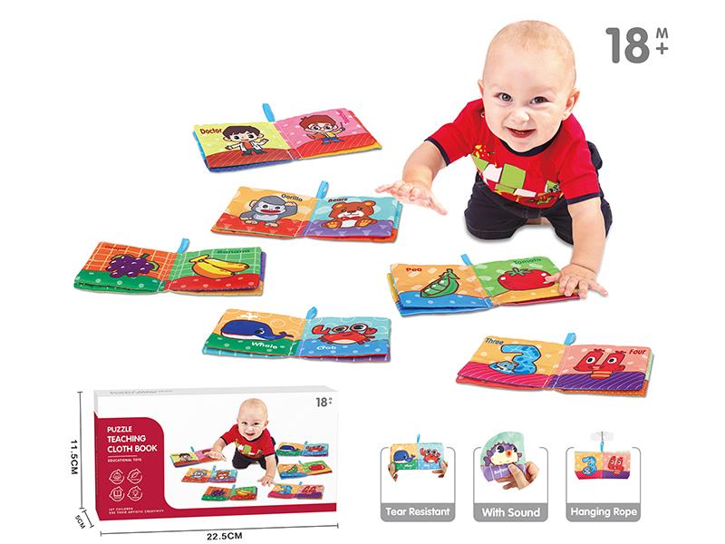 Puzzle Teaching Cloth Book