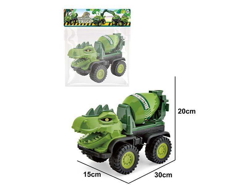 Slide Tyrannosaurus Rex Concrete Mixer