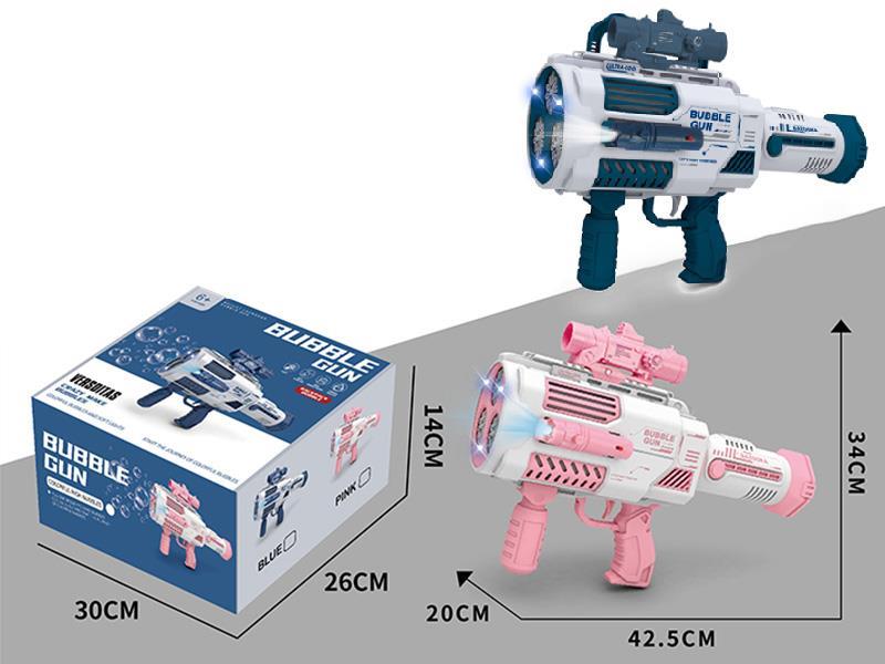 Multihole Space Bubble Gun