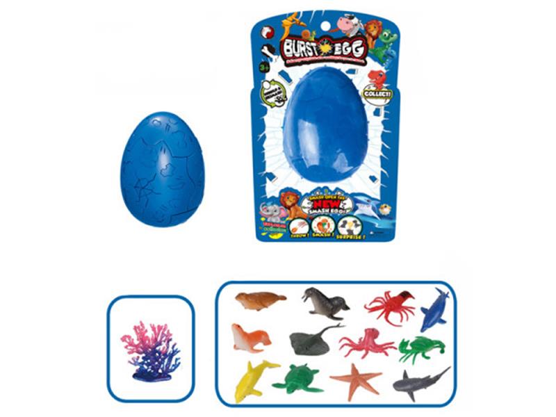 Sea Animals Burst Egg Set