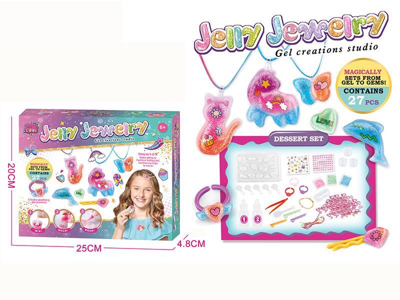 DIY Jelly Jewelry - Dessert Set