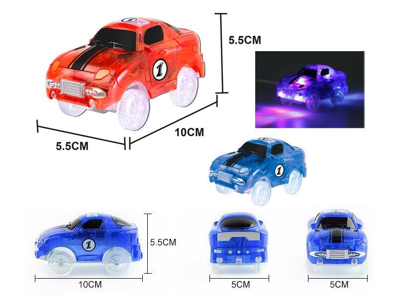 B/O Transparent Rail Car