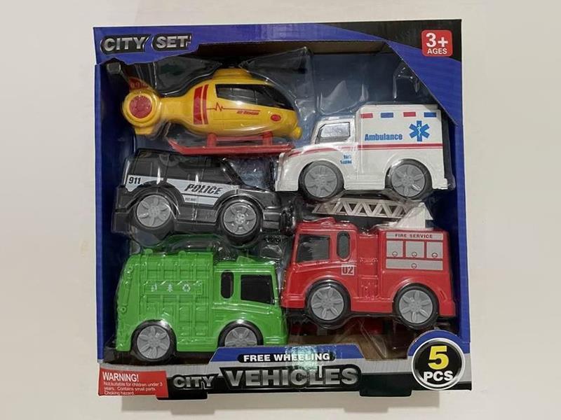 Slide City Cars Set